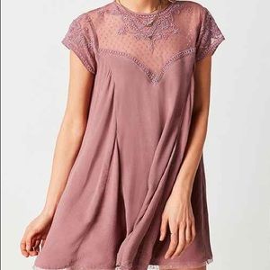 Urban Outfitters Lily Embellished Swing Dress